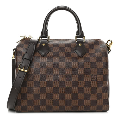 Louis Vuitton Damier Ebene Speedy Bandouliere 25 1 of 10