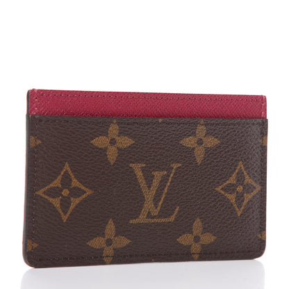 Louis Vuitton Monogram Card Holder Fuchsia 3 of 6