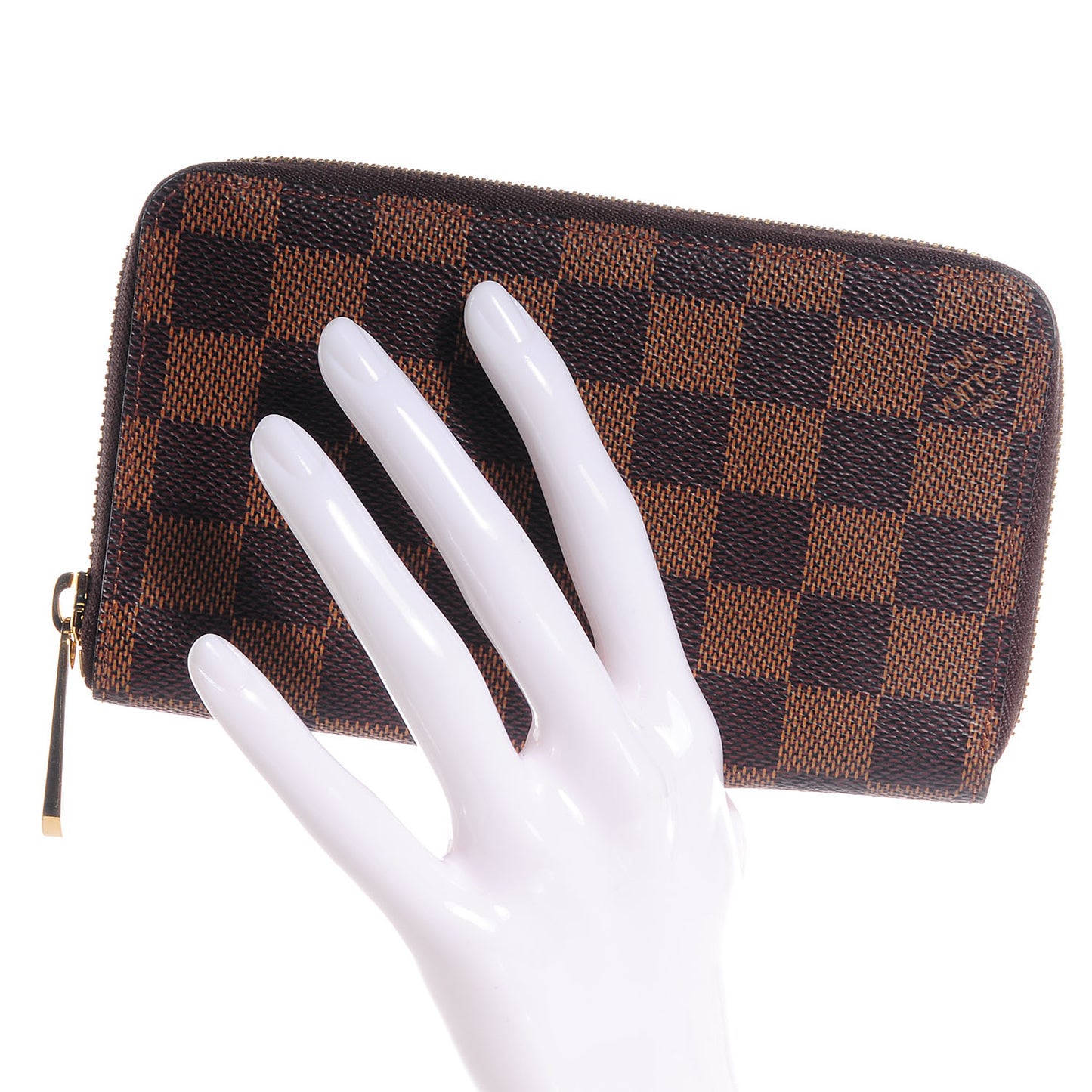 Damier Ebene Zippy Compact Wallet