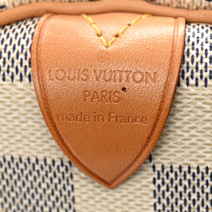 Louis Vuitton Damier Azur Keepall 50 5 of 15
