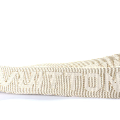 Louis Vuitton Nylon Petite Malle Souple Shoulder Strap Creme 5 of 5