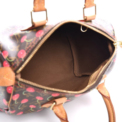 Louis Vuitton Monogram Cerises Speedy 25 5 of 14