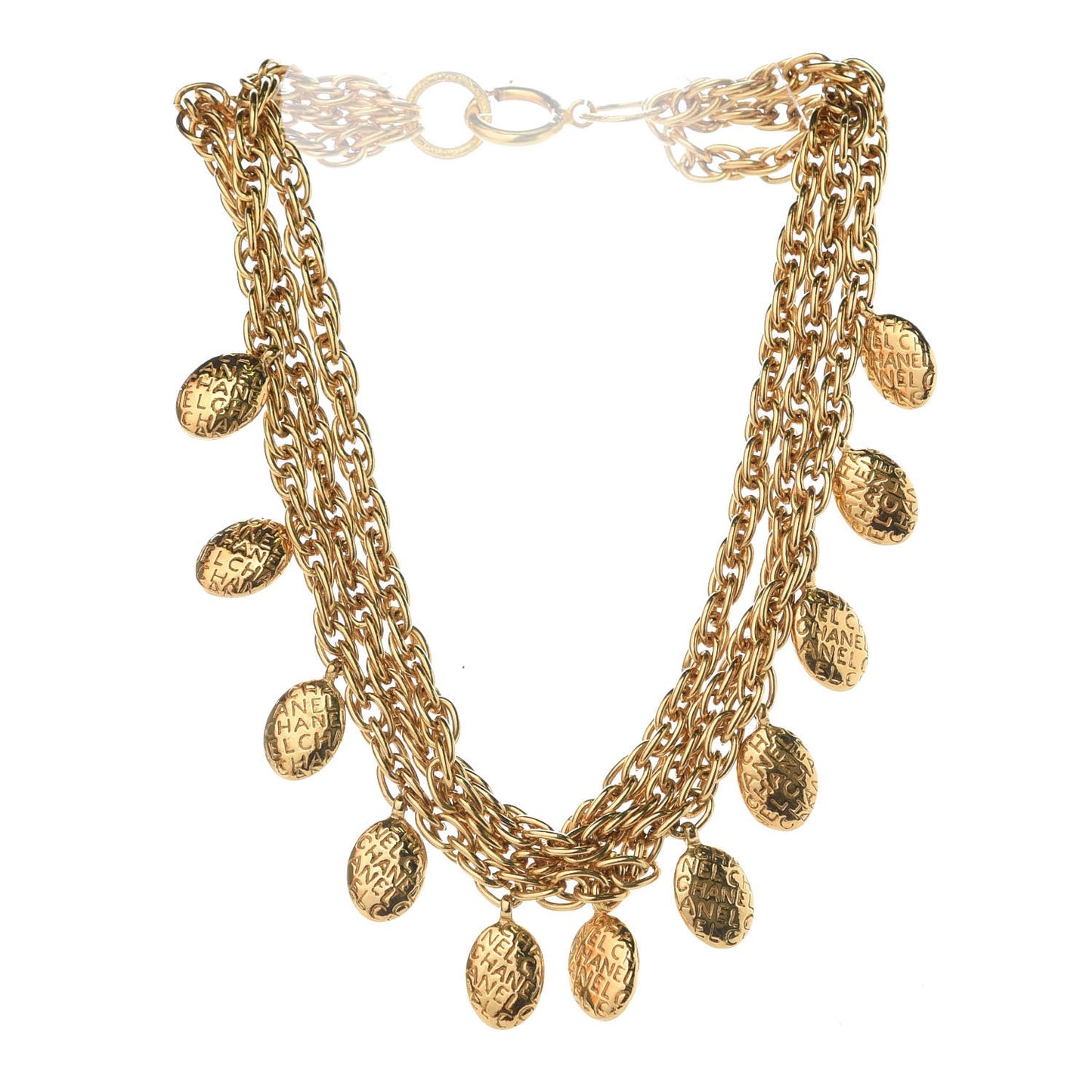 Chain Short Necklace Gold