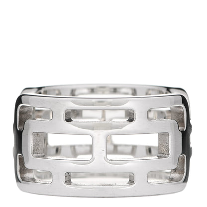 Hermes Sterling Silver PM Arcane Ring 59 8.75 3 of 4