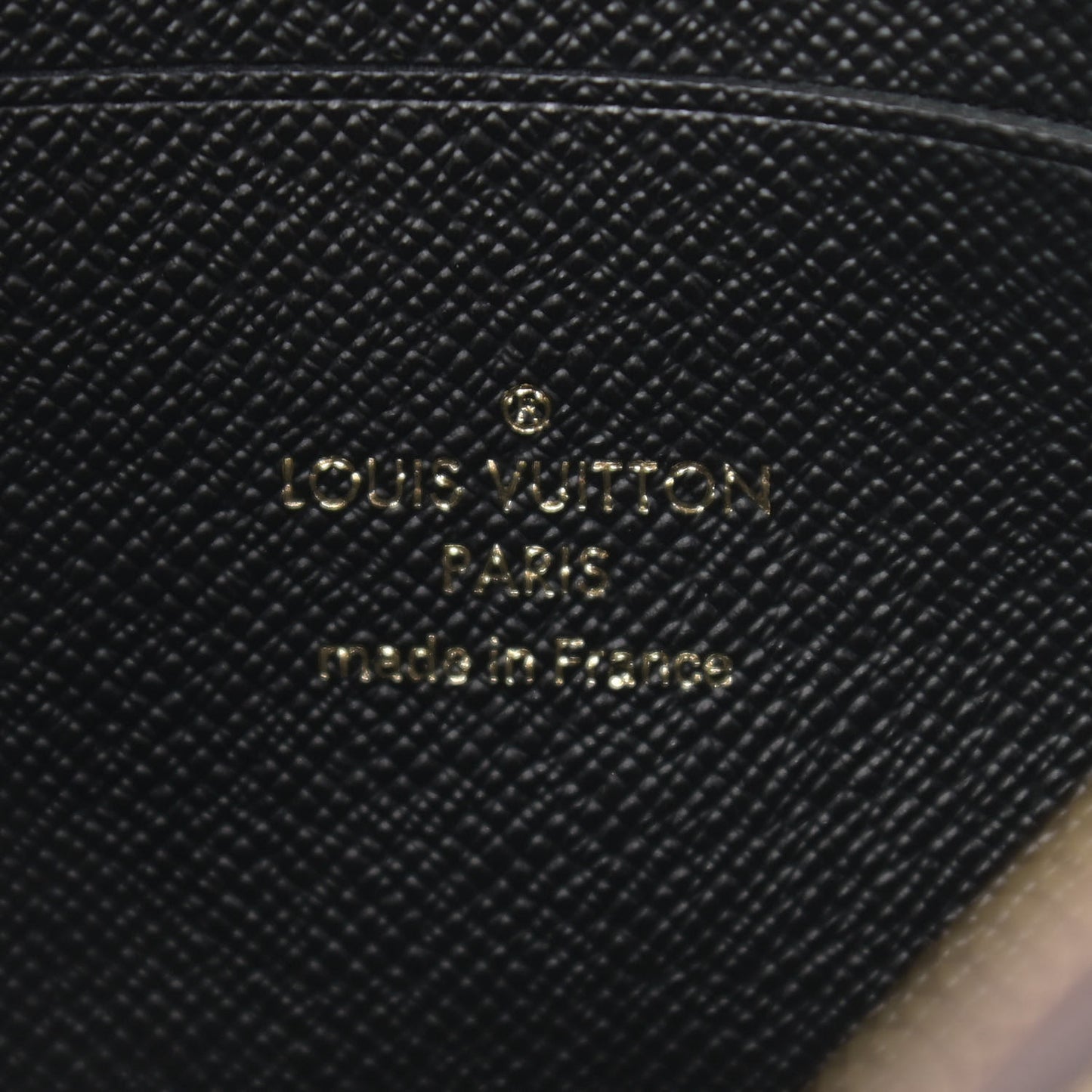 LOUIS VUITTON Reverse Monogram Giant Double Zip Pochette