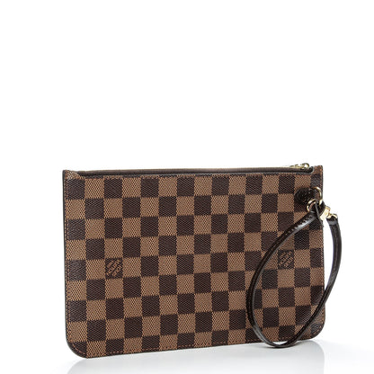 Louis Vuitton Damier Ebene Neverfull MM GM Pochette 3 of 7