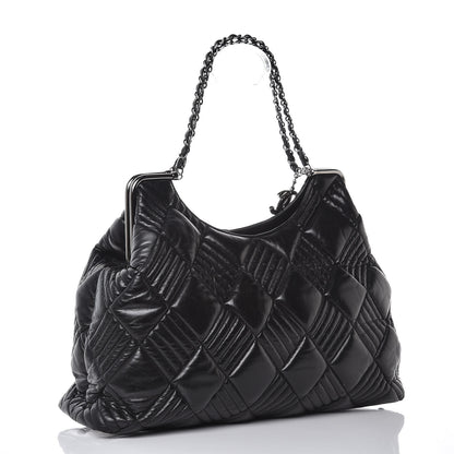 Chanel Lambskin Large In and Out Tote Black 3 of 12