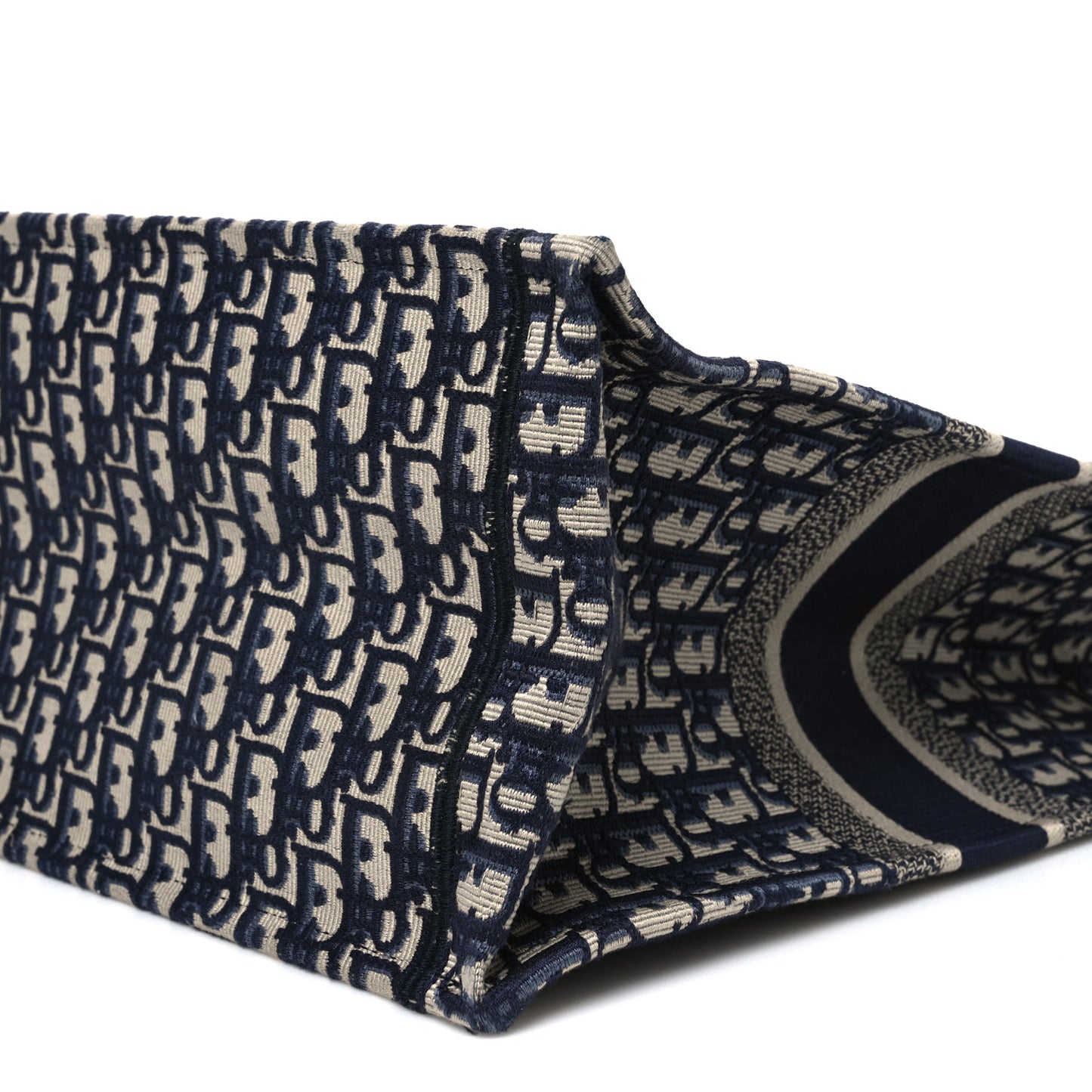 Oblique Large Book Tote Blue Multicolor