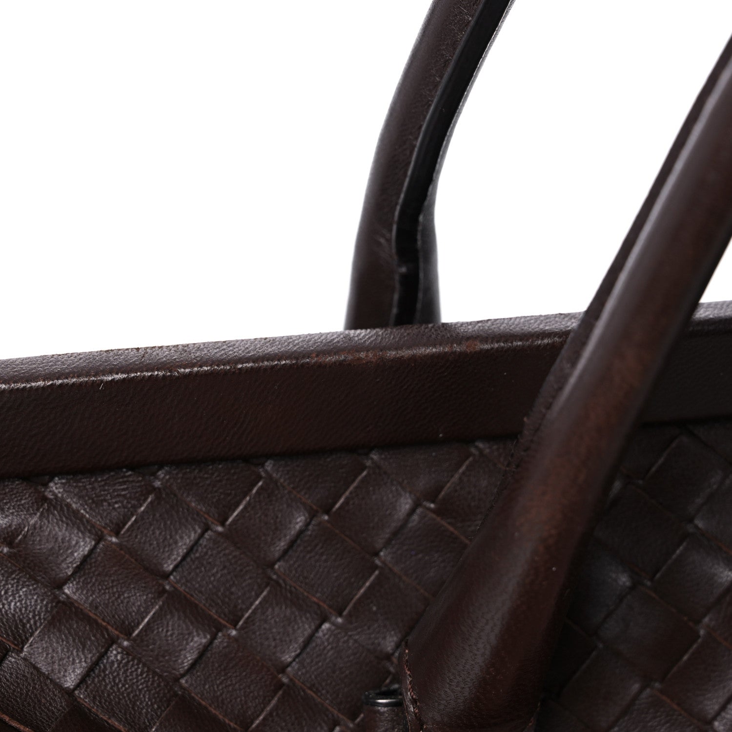 Bottega Veneta Nappa Intrecciato Frame Shoulder Bag Ebano 13 of 21