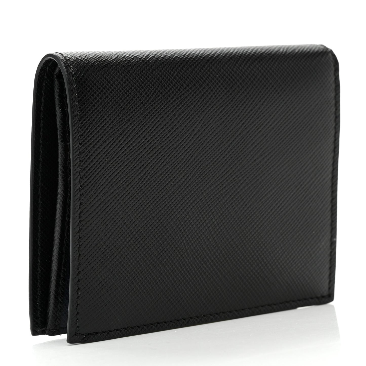 Saffiano Bi-Fold Wallet Black