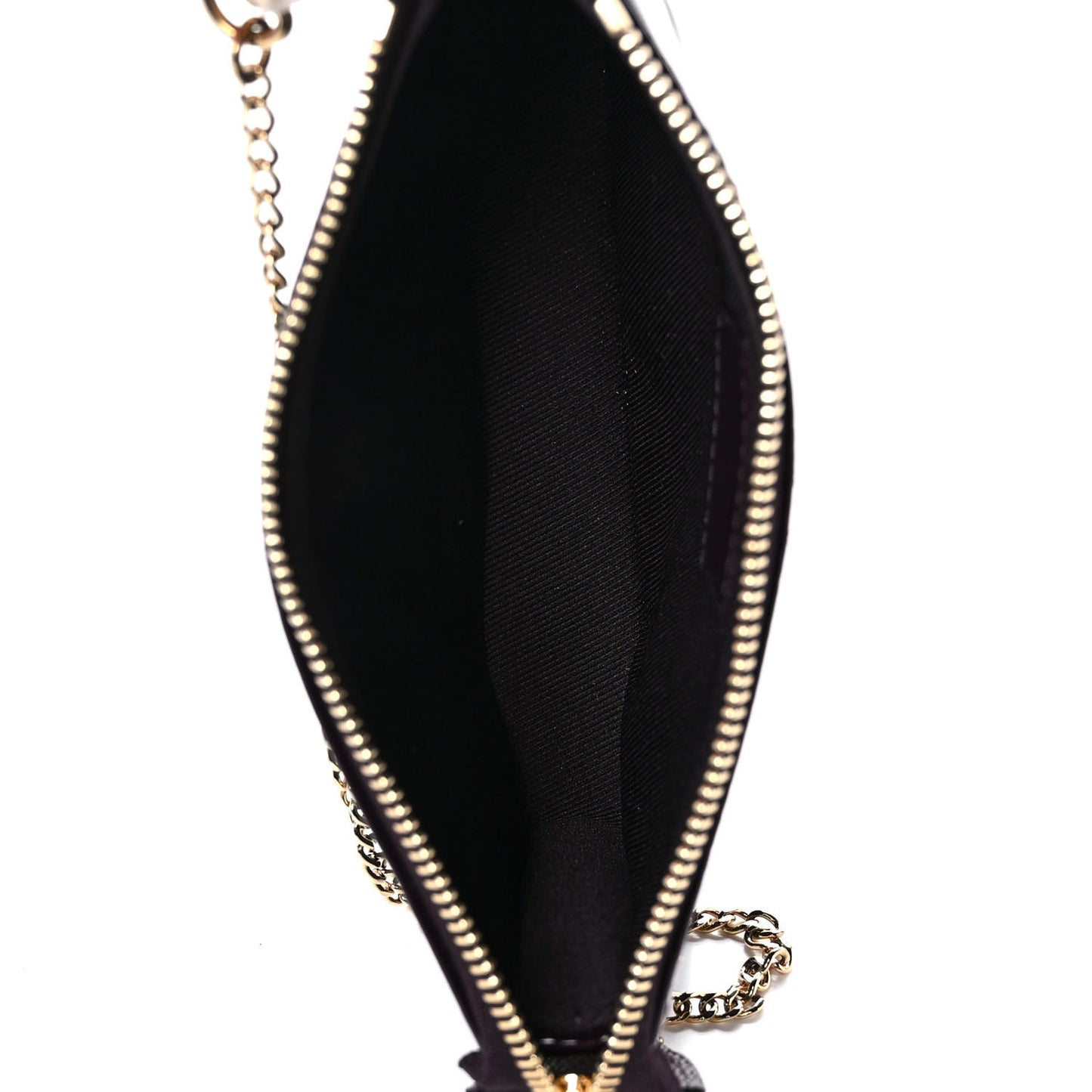Vernis Monogram Mini Pochette Accessories Amarante
