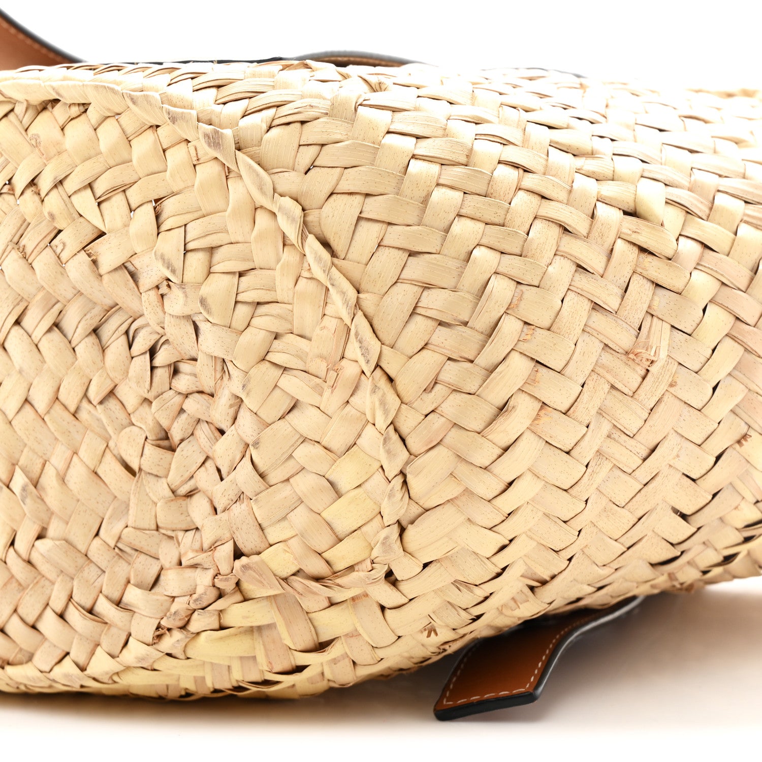 Loewe Raffia Basket Tote Bag Natural Tan 10 of 10