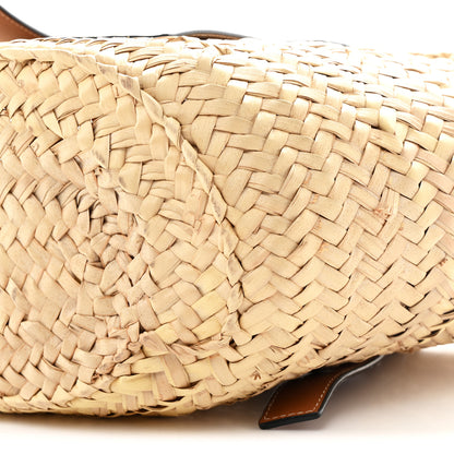 Loewe Raffia Basket Tote Bag Natural Tan 10 of 10