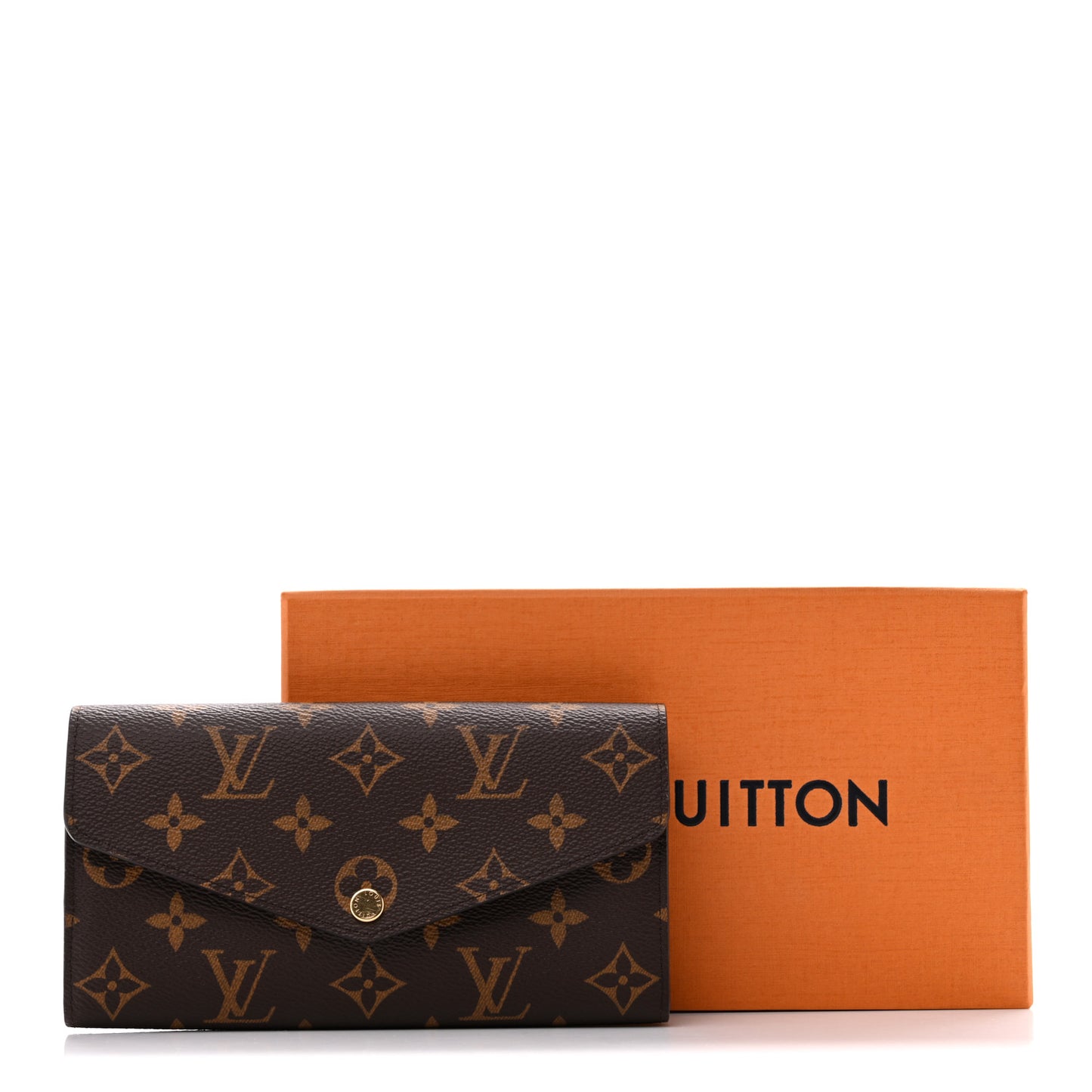 Monogram Sarah Wallet NM Fuchsia