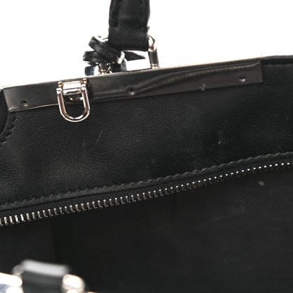 Fendi Vitello Dolce Petite 3jours Tote Black 9 of 13