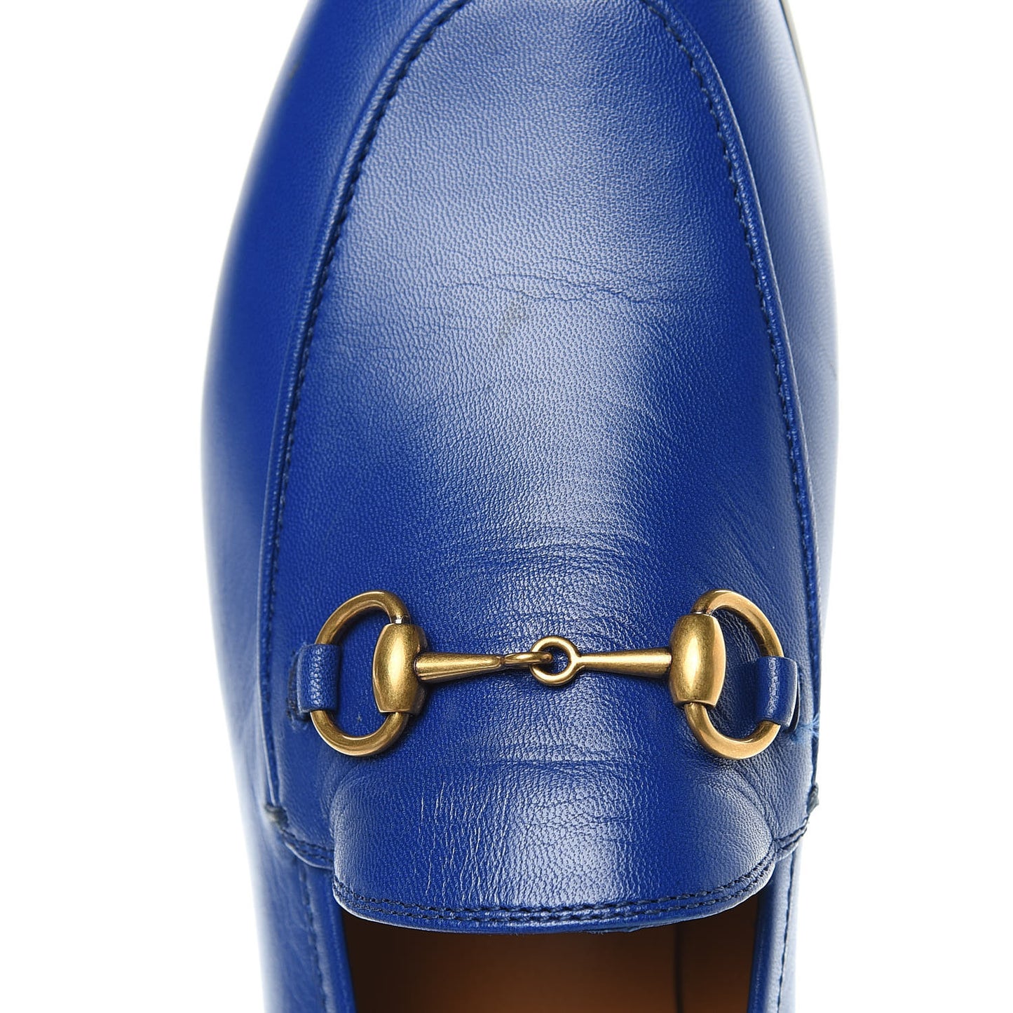 Malaga Kid Womens Jordaan Loafers 36 Electric Blue