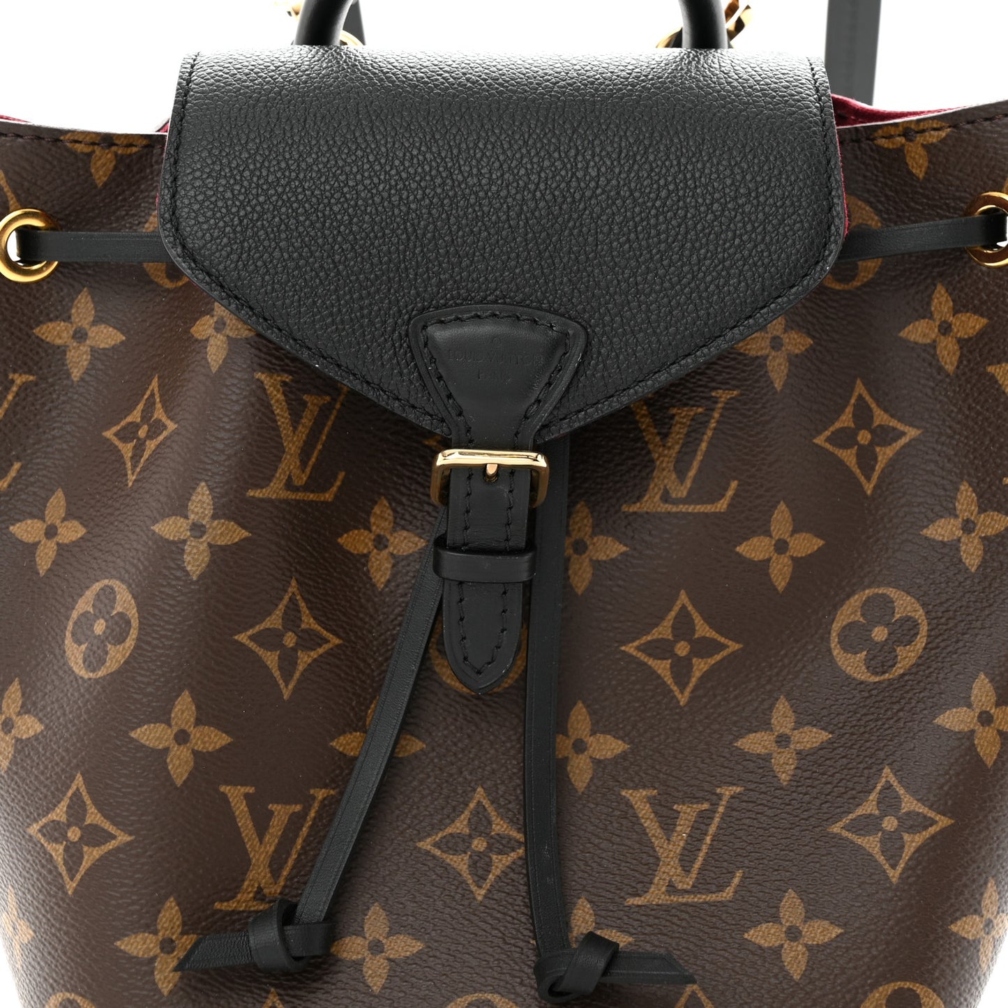 Monogram BB Montsouris NM Backpack Black
