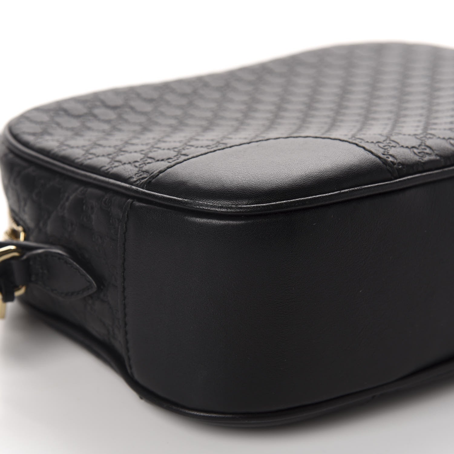 Gucci Microguccissima Mini Bree Messenger Bag Black 6 of 10