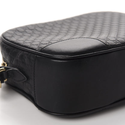Gucci Microguccissima Mini Bree Messenger Bag Black 6 of 10