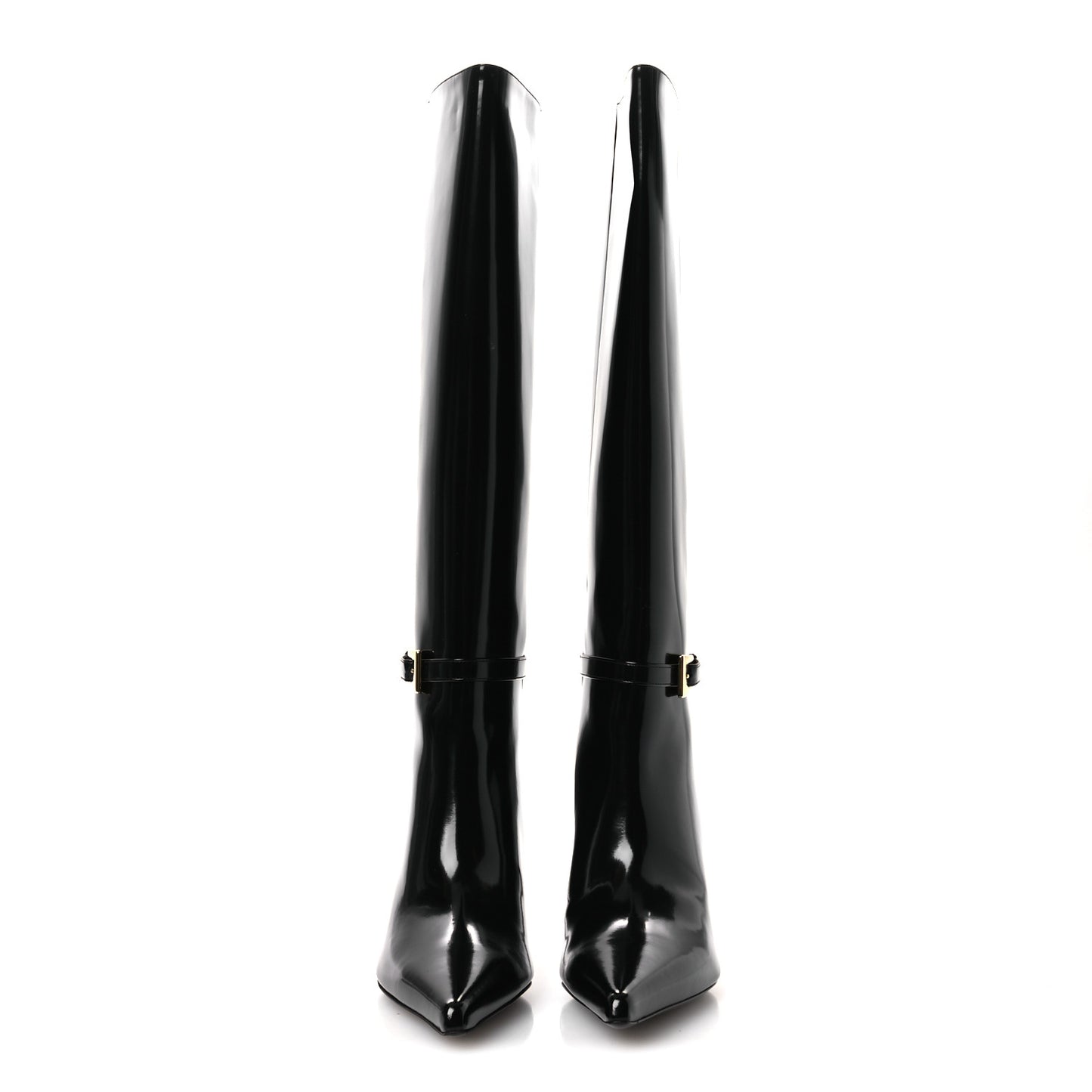 Vitello Marilyn Hacker 70mm Luz Boots 39.5 Black