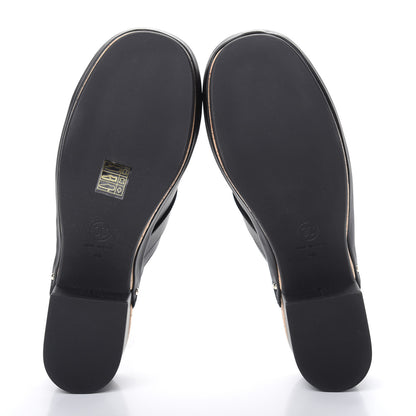 Chanel Calfskin CC Turn Lock Clogs 40 Black 5 of 10