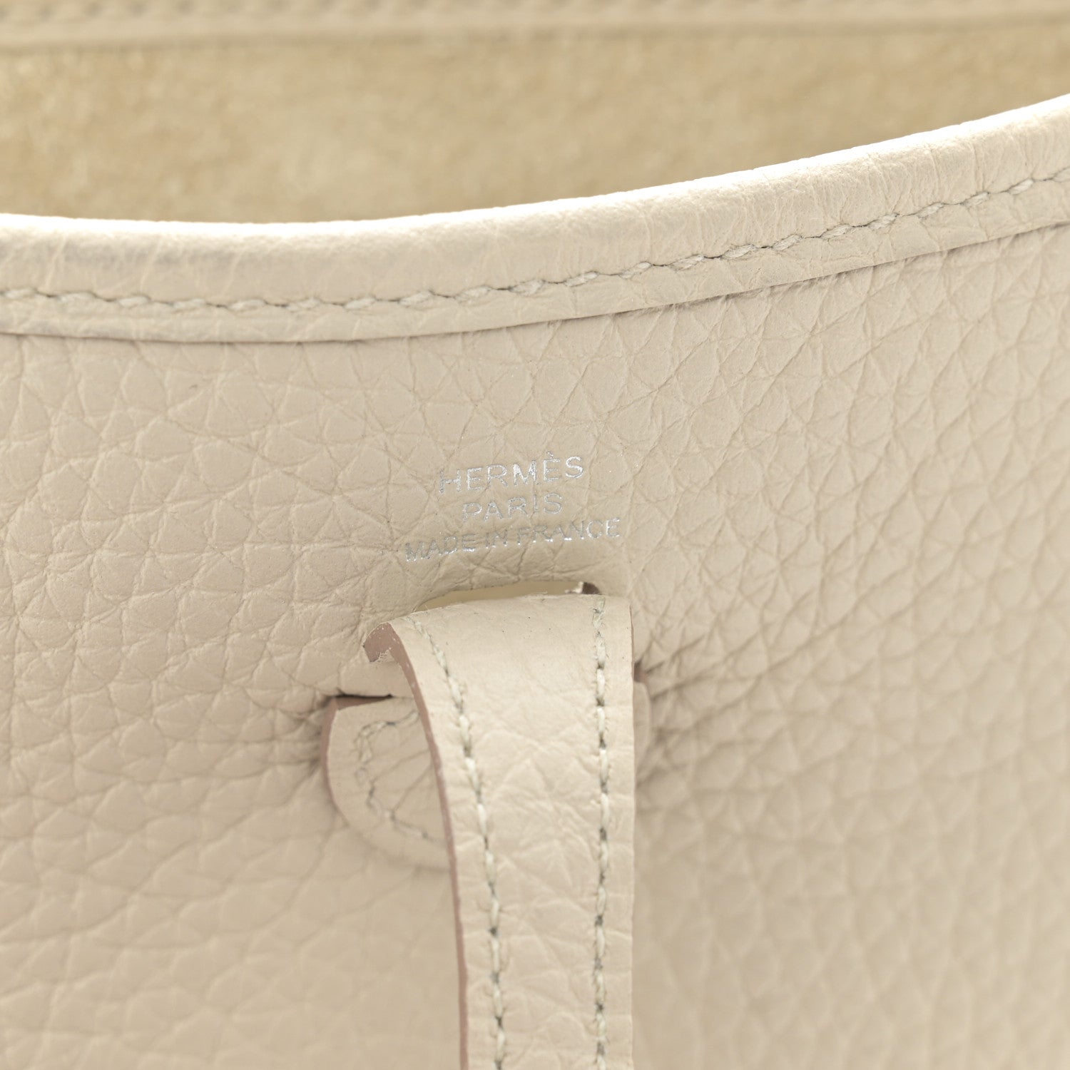 Hermes Taurillon Clemence Amazone Evelyne TPM Beton 6 of 11
