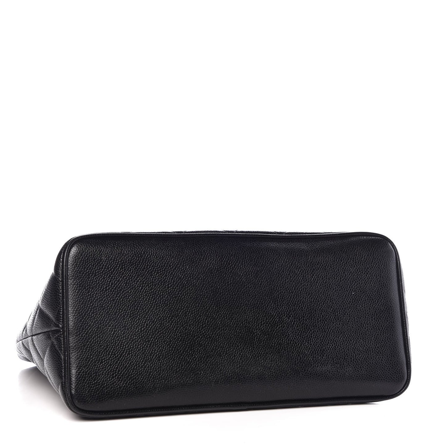 Caviar Quilted Medallion Tote Black