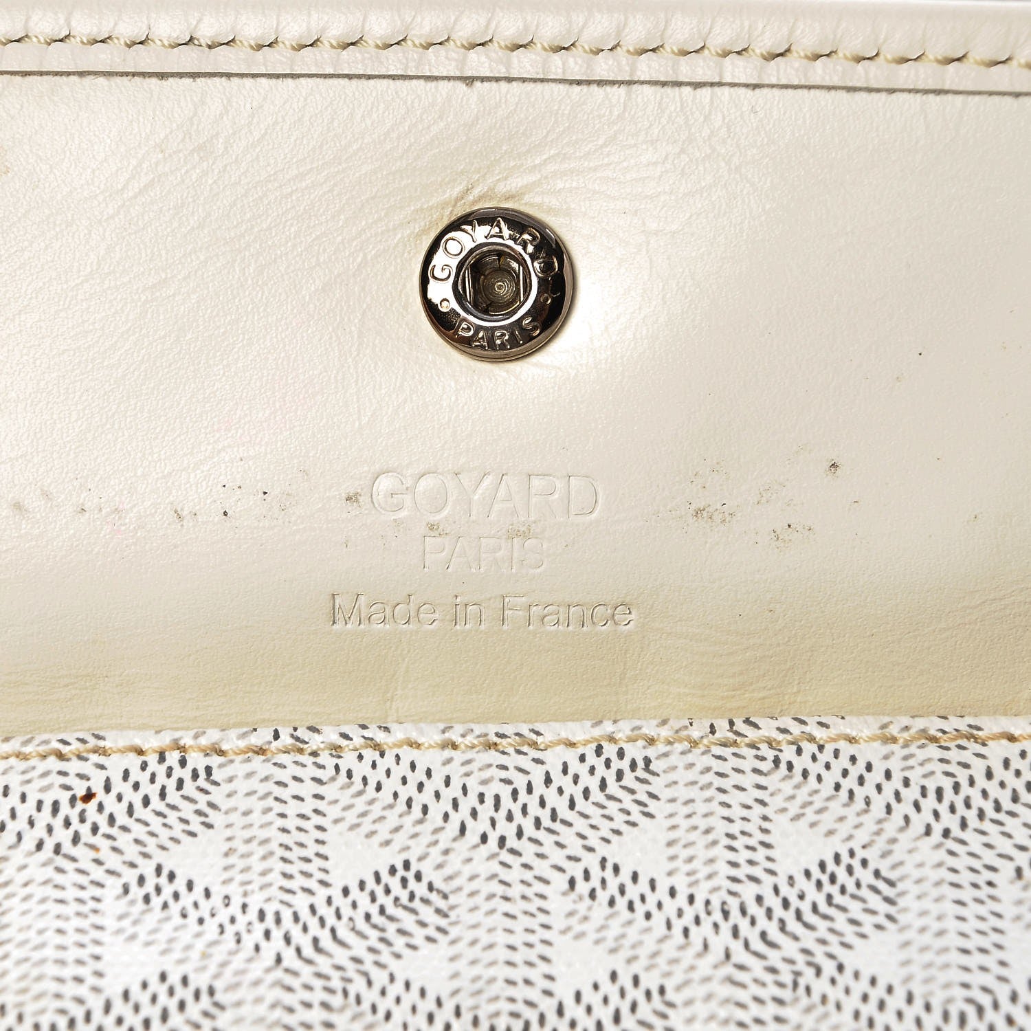 Goyard Goyardine Saint Louis GM White 7 of 19