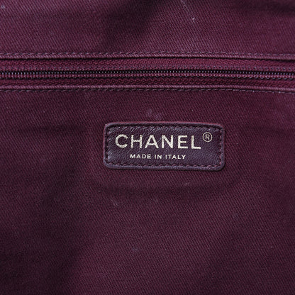 Chanel Glazed Calfskin Castle Rock Bowling Bag Black 6 of 16