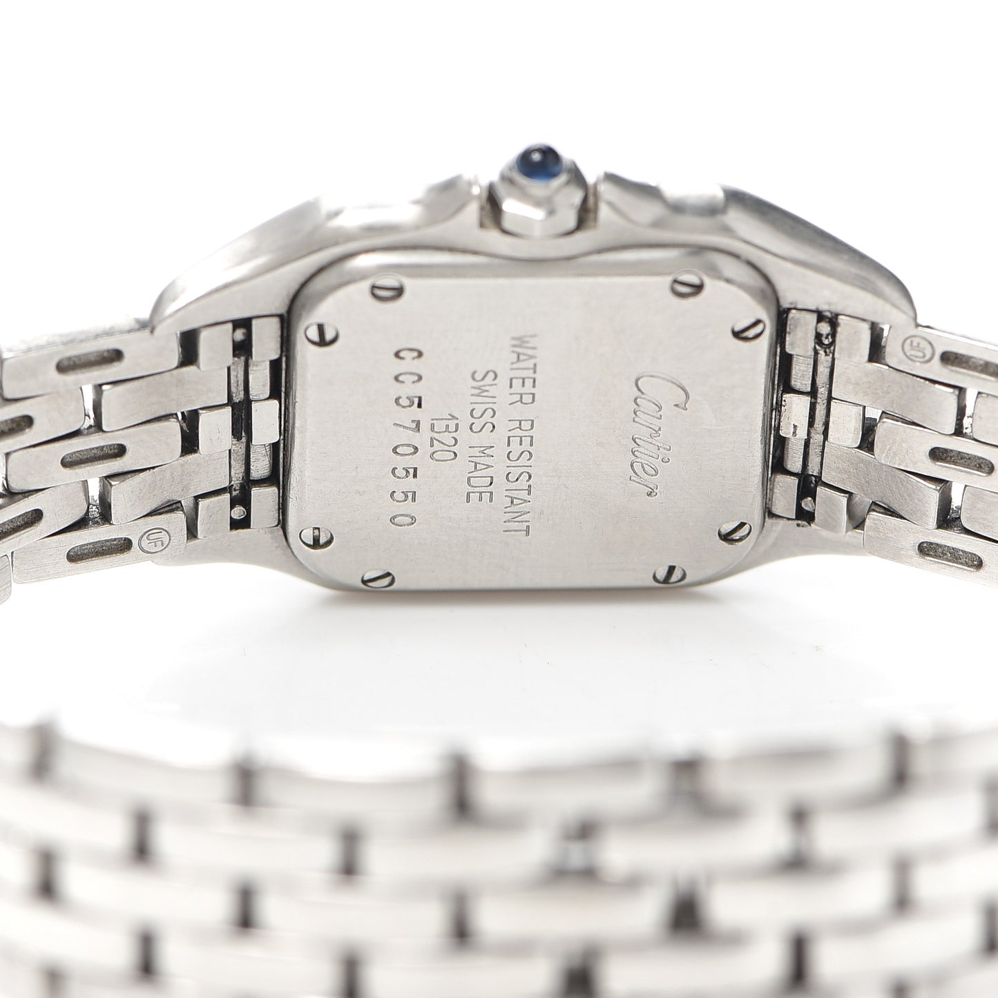 Stainless Steel 22mm Panthere Quartz Watch