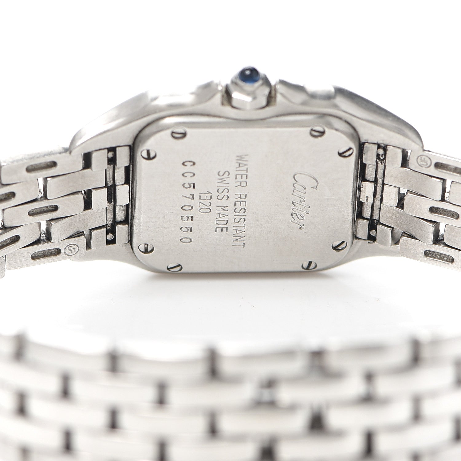 Cartier Stainless Steel 22mm Panthere Quartz Watch 4 of 5