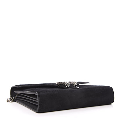 Gucci Suede Mini Dionysus Chain Wallet Black 4 of 11