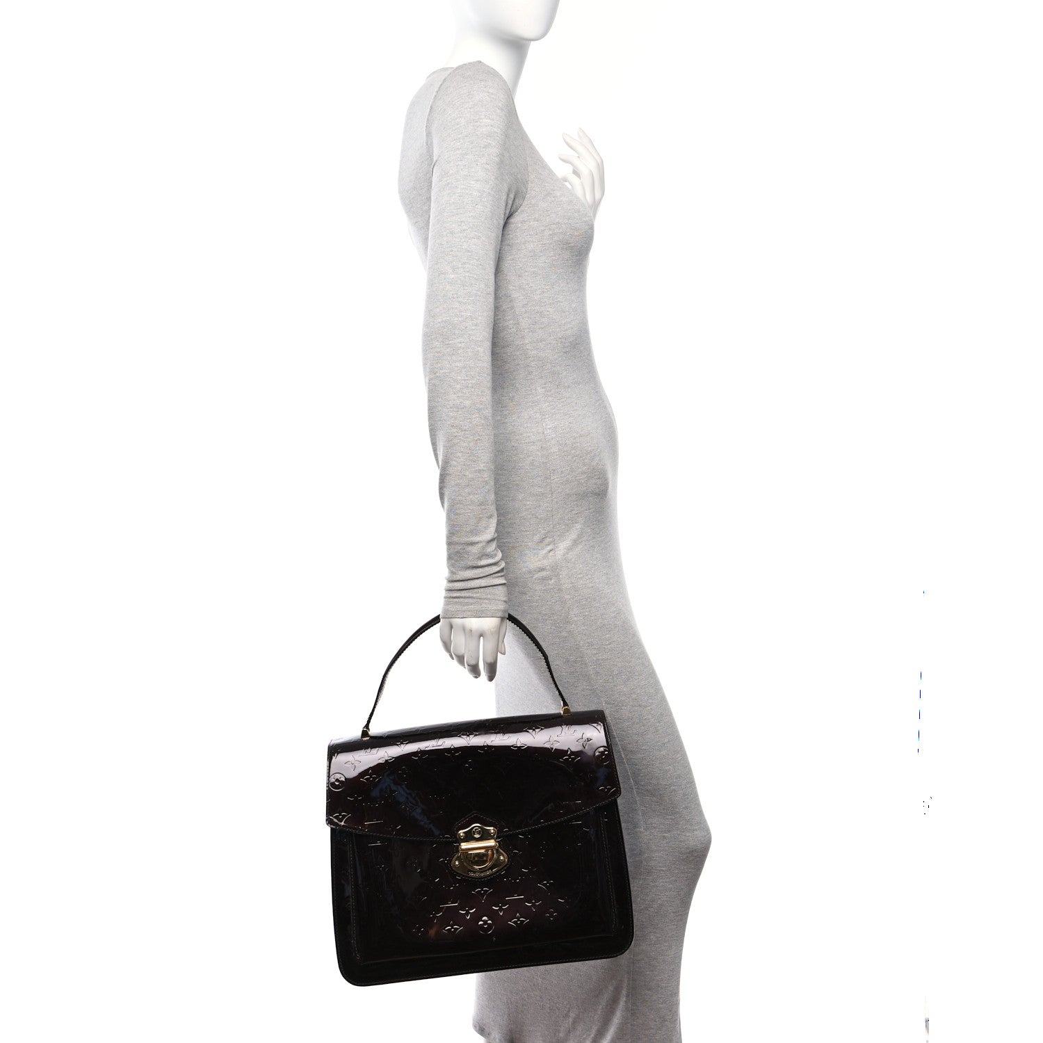 Louis Vuitton Vernis Romaine Amarante 3 of 17