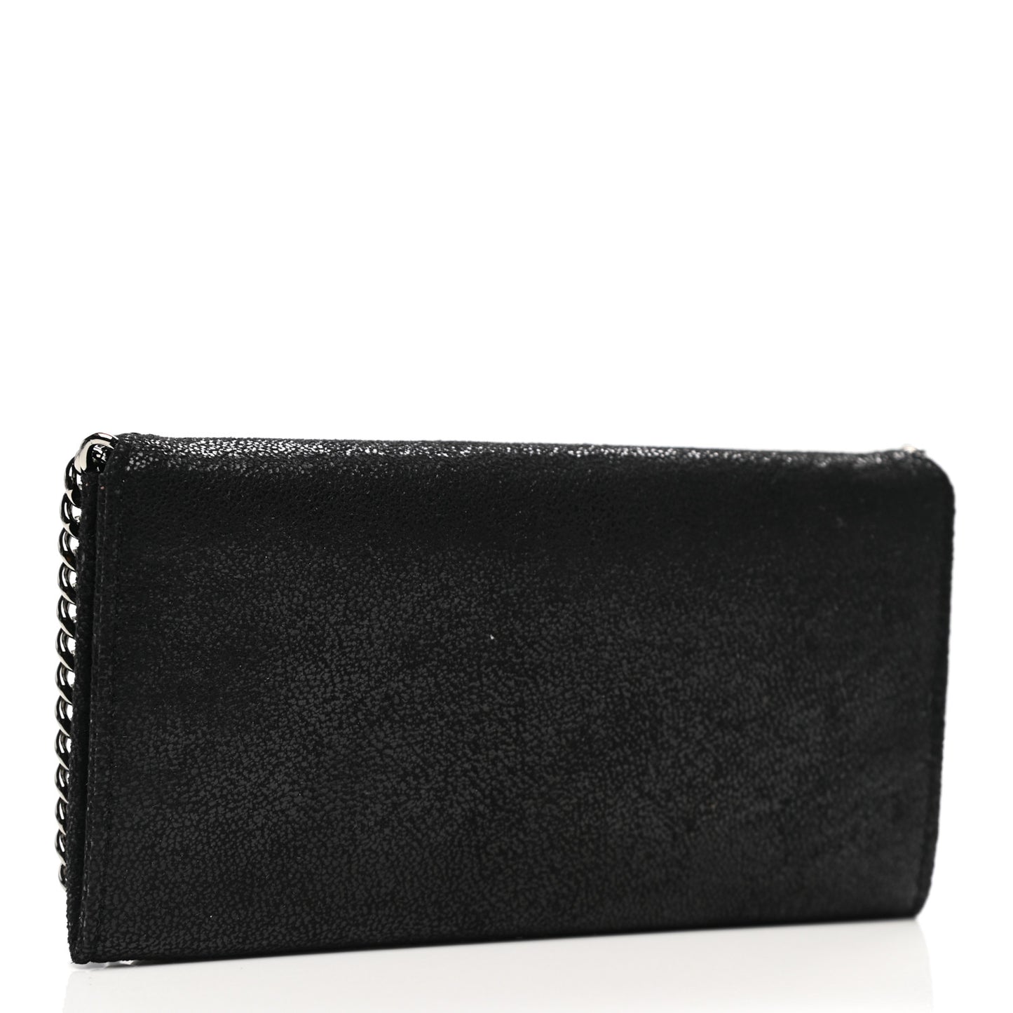 Shaggy Deer Falabella Flap Wallet Black