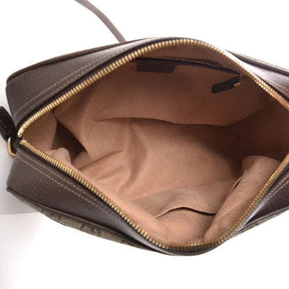 Gucci GG Supreme Monogram Web Small Ophidia Shoulder Bag Brown 5 of 11