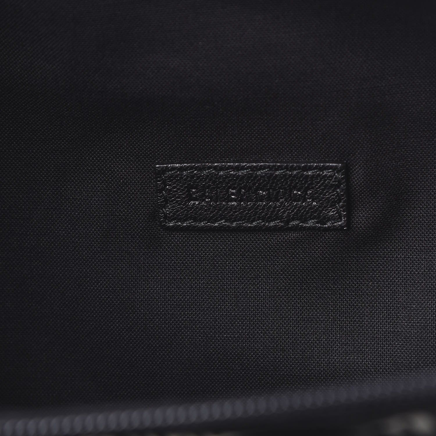 Balenciaga Smooth Calfskin Losange Monogram Explorer Belt Bag Black Grey 6 of 10