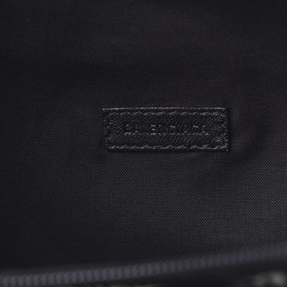 Balenciaga Smooth Calfskin Losange Monogram Explorer Belt Bag Black Grey 6 of 10