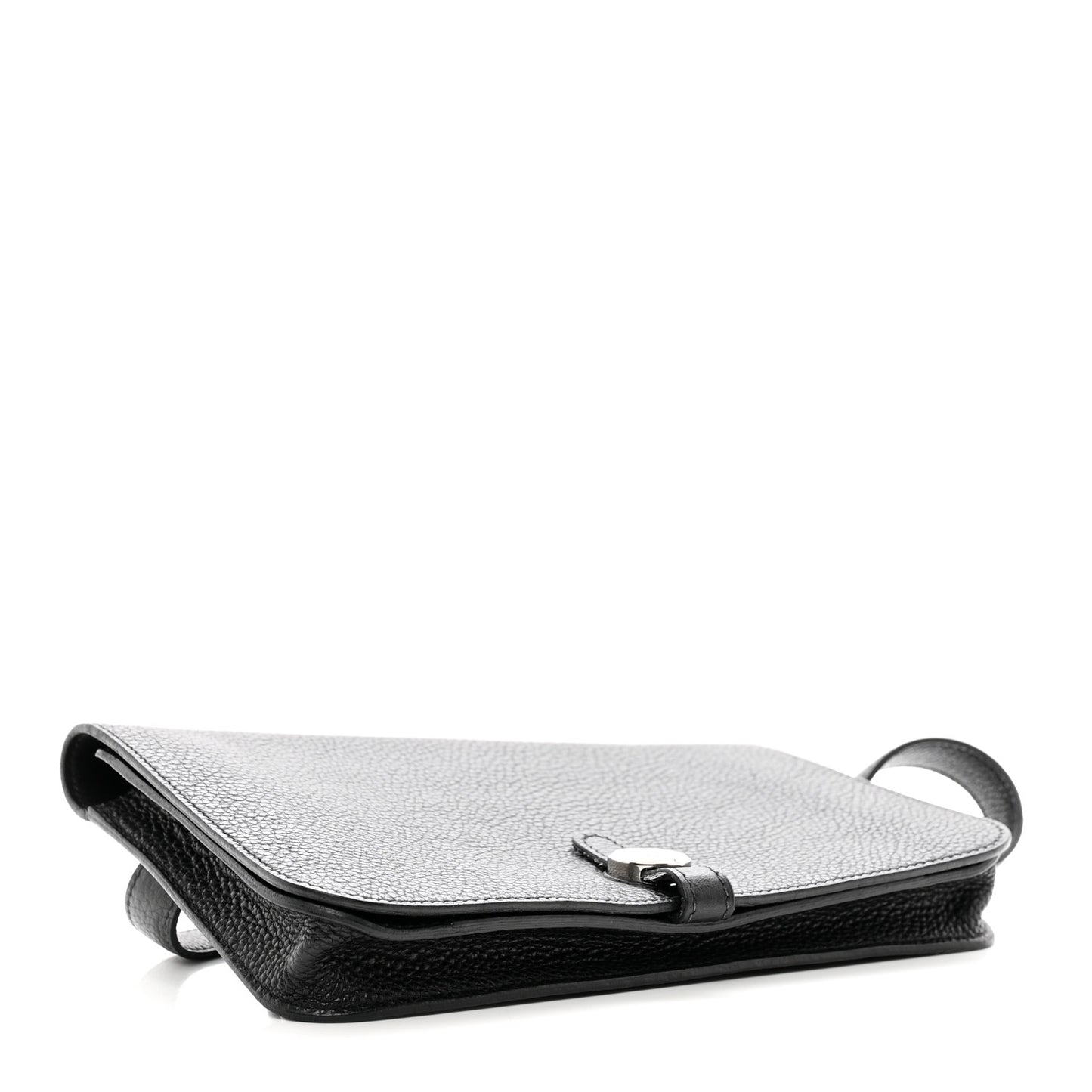 Togo Dogon Wallet Waist Pouch Black