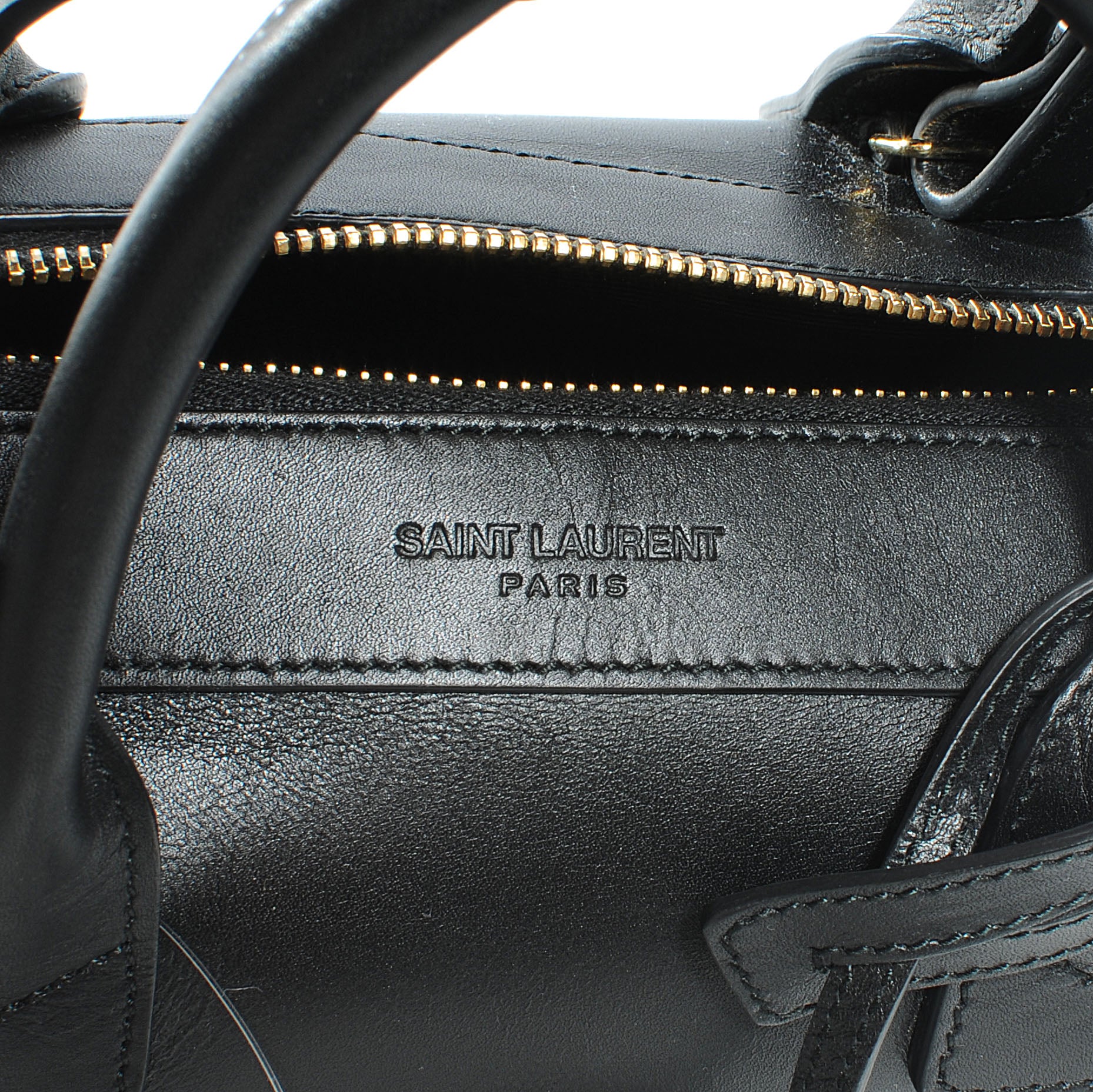 Saint Laurent Bo Rive Gauche Small Duffle Nero Black 5 of 8