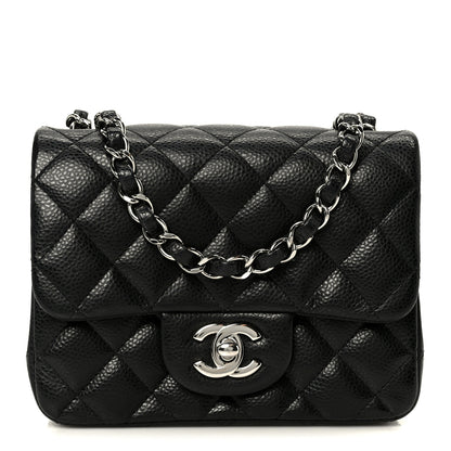 Chanel Caviar Quilted Mini Square Flap Black 1 of 12