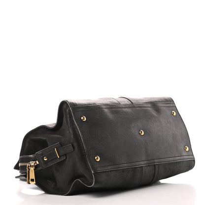 Saint Laurent Sheepskin Medium Cabas ChYc Black 4 of 26