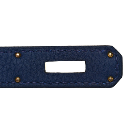 Hermes Togo Birkin 30 Bleu Saphir 28 of 35