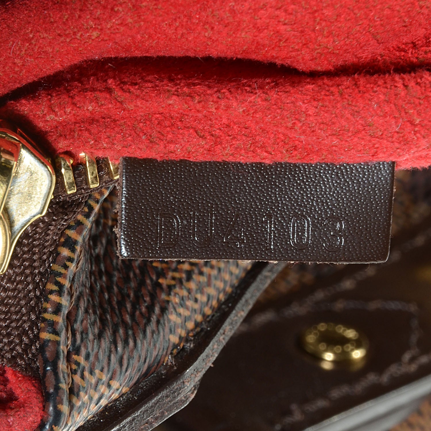 Louis Vuitton Damier Ebene Evora MM 5 of 7