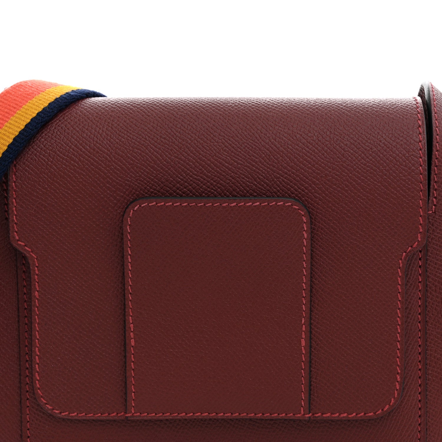 Hermes Epsom Octogone 23 Rouge H 7 of 9