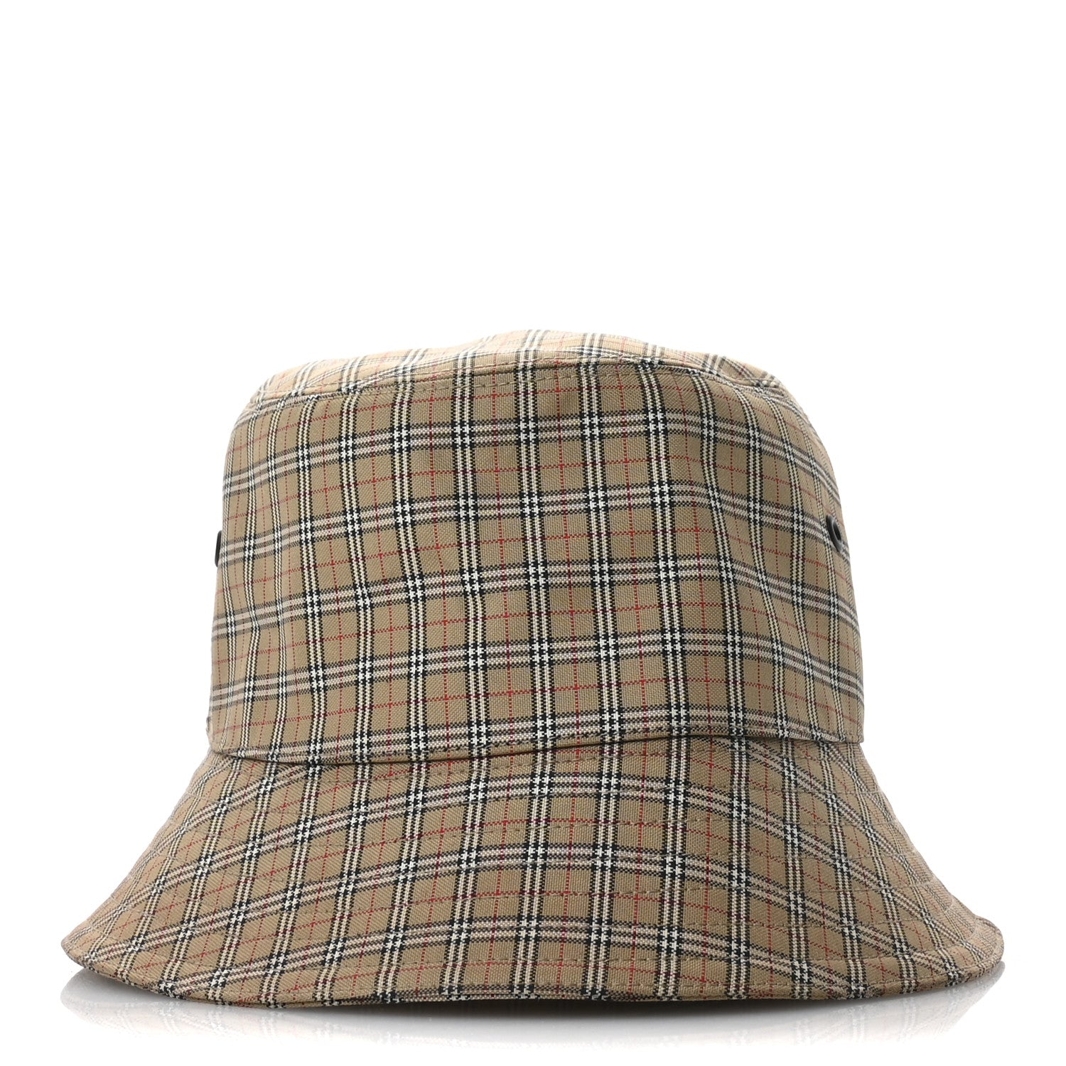 Burberry Technical Cotton Micro Check Bucket Hat L Archive Beige 3 of 10