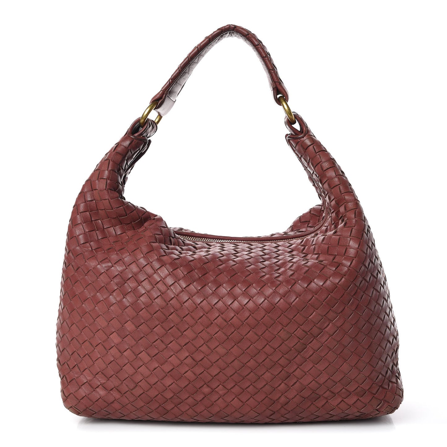 Nappa Intrecciato Sloane Hobo Barolo