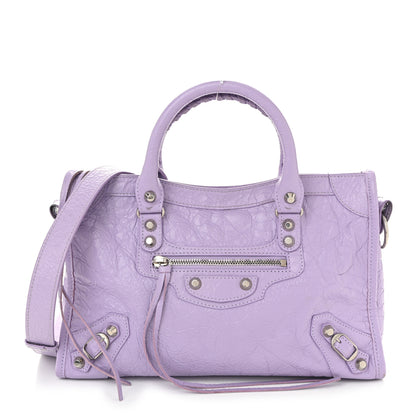 Balenciaga Agneau Arena Storico Classic Hardware Small Le City Lilac 1 of 13