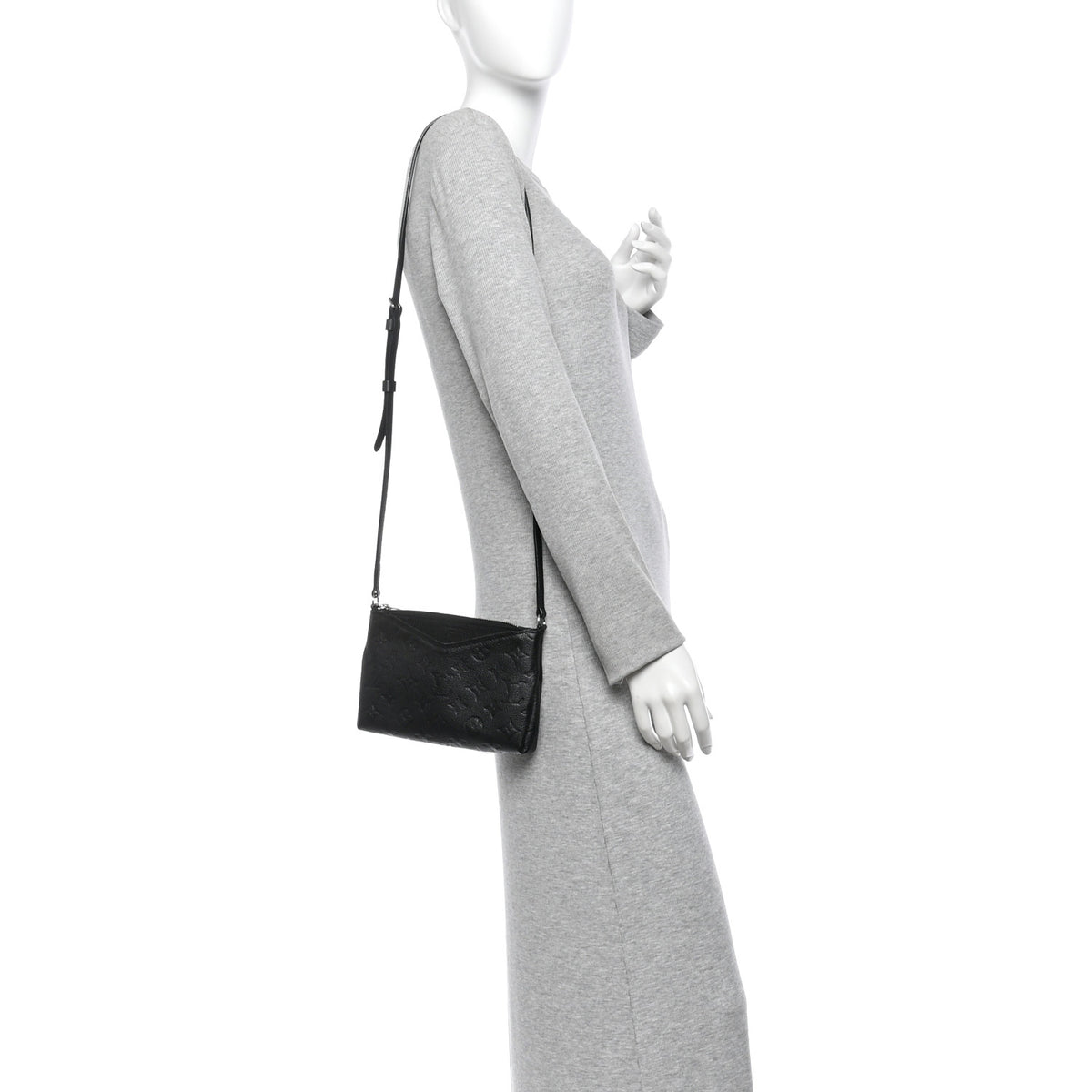Louis Vuitton Empreinte Pallas Crossbody Black 2 of 9
