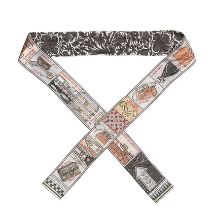 Louis Vuitton Silk Jeu De Louis BB Bandeau Kaki 1 of 4