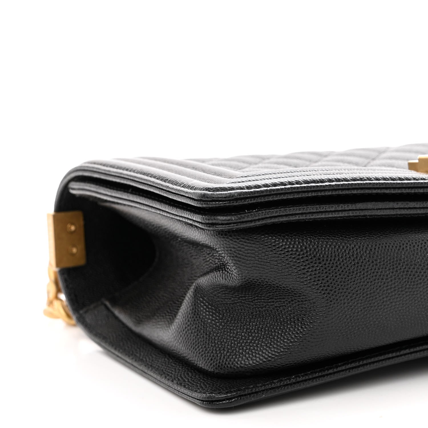 Chanel Caviar Quilted Medium Boy Flap Black 8 of 11